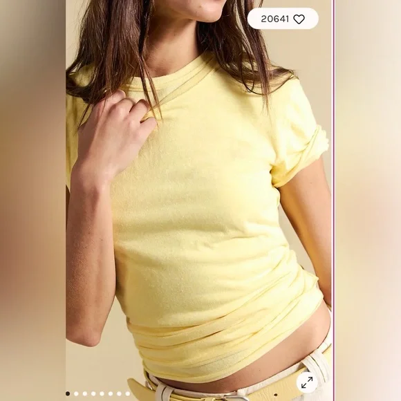 NWOT Free People We The Free Nova Tee - Picture 7 of 7